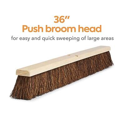 36" Push broom head  
for easy and quick sweeping of large areas