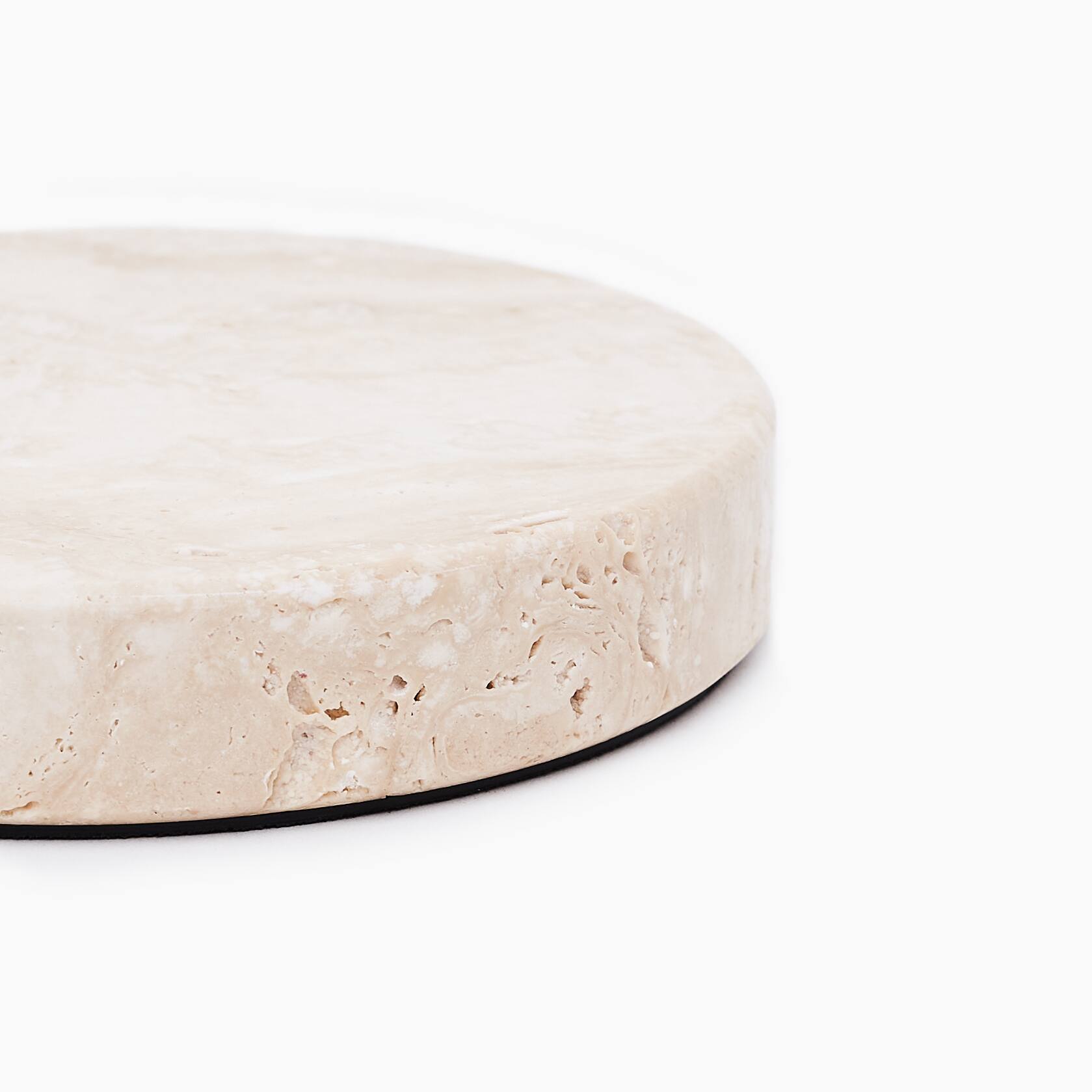 Alt View 12. Einova - Eggtronic Stone 10W Wireless Charging Pad for Qi-enabled Devices - Travertine.