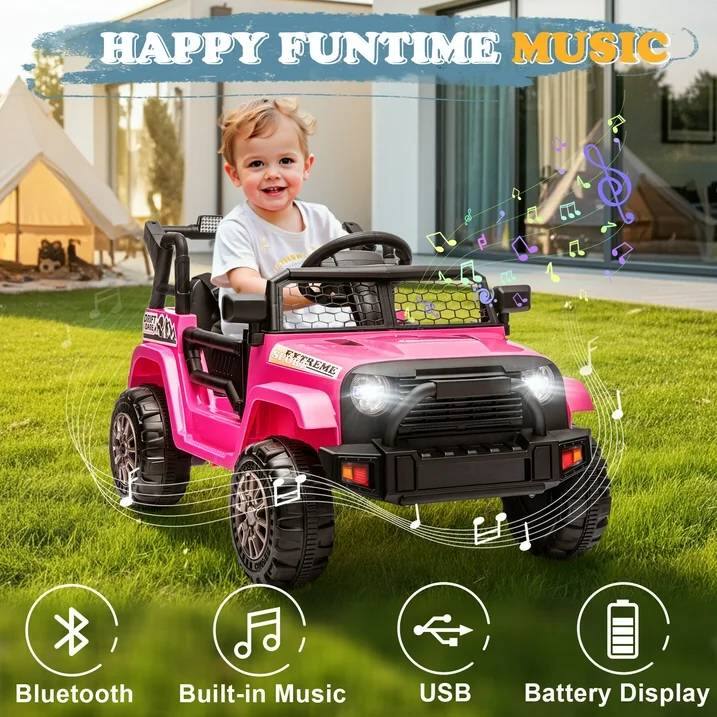 HAPPY FUNTIME MUSIC

Bluetooth  
Built-in Music  
USB  
Battery Display