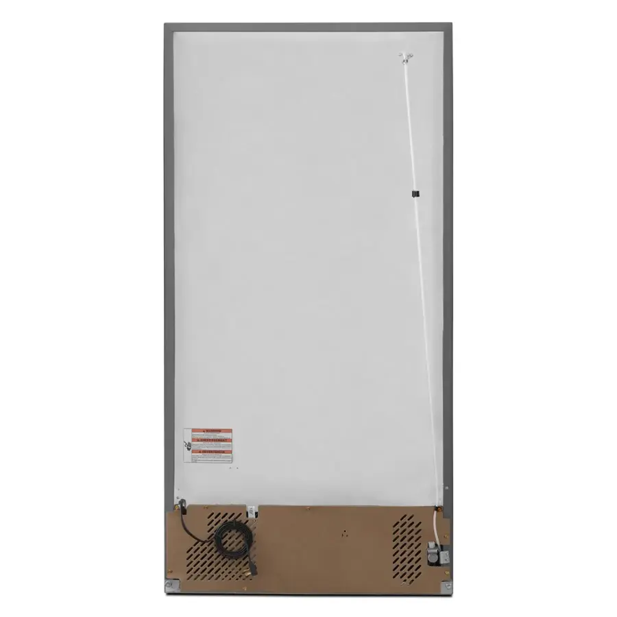Alt View 4. Maytag - 21.2 Cu. Ft. Top-Freezer Refrigerator - Fingerprint Resistant Stainless Steel.