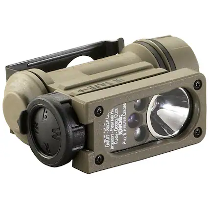 B K W y S 1 SAPE- 1 . CLICK COLORS AND FOR SINGLE PUSH DOUBLE KNOB: TURN & ON/OFF INTENSITY FLASH PULL