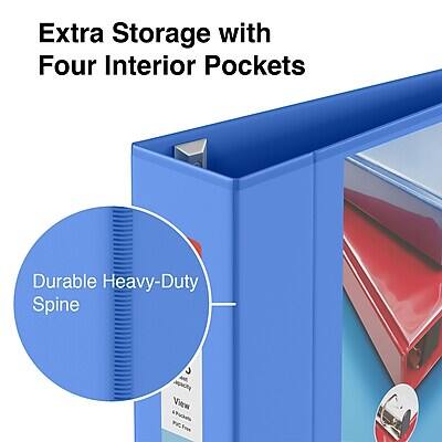 Extra Storage with Four Interior Pockets

Durable Heavy-Duty Spine