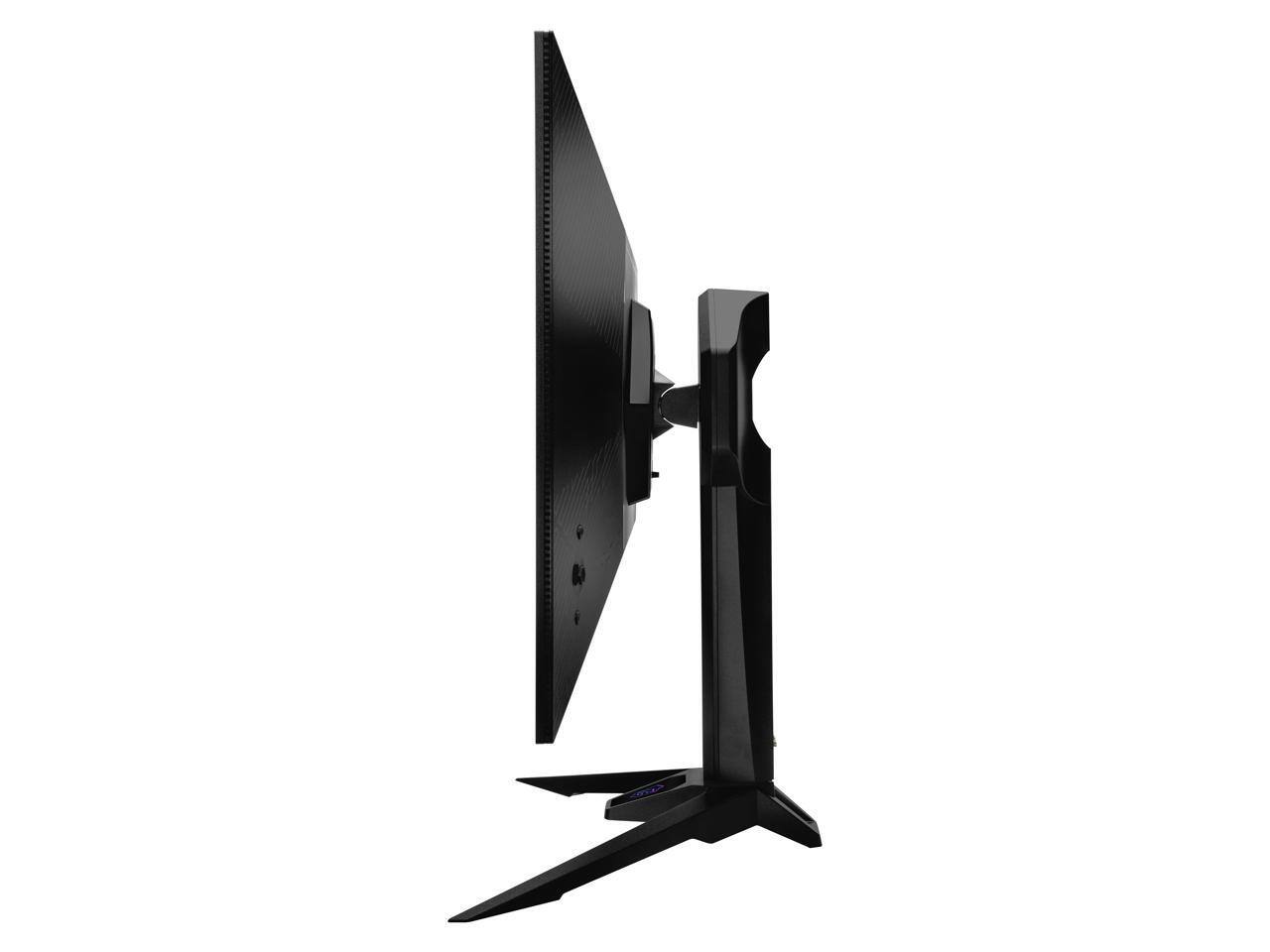 Alt View 6. ASRock - ASRock PGO32UFS 32" OLED 4K 240Hz/FHD 480Hz 0.03ms HDR400 USB-C FreeSync Premium Pro Monitor - Black.