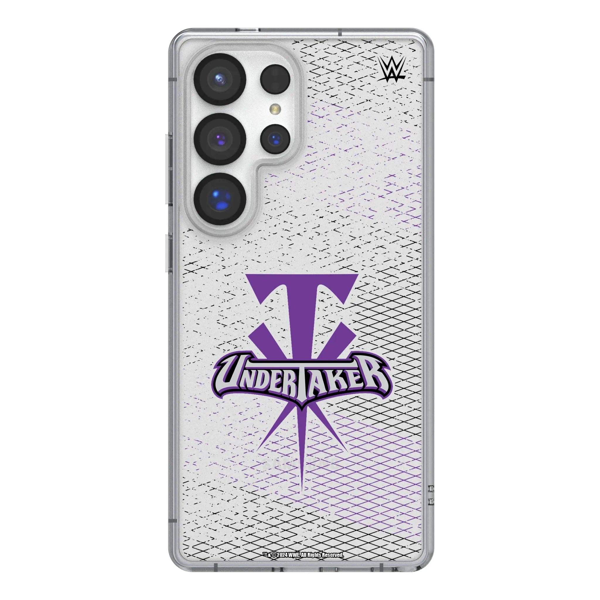 Keyscaper - WWE - WWE Steel Clear Phone Case - Samsung Galaxy S25 - Undertaker