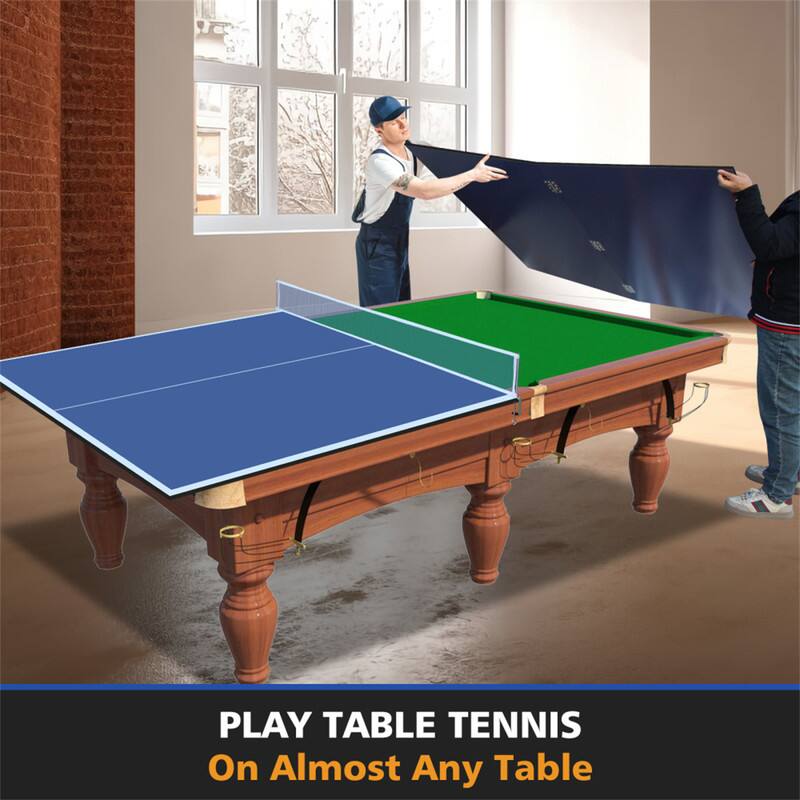 PLAY TABLE TENNIS  
On Almost Any Table