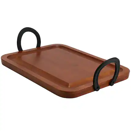 Front. Wanda June Home - Wanda June Home by Miranda Lambert 1 Piece Bamboo Charcuterie Board in Golden Brown - Brown.