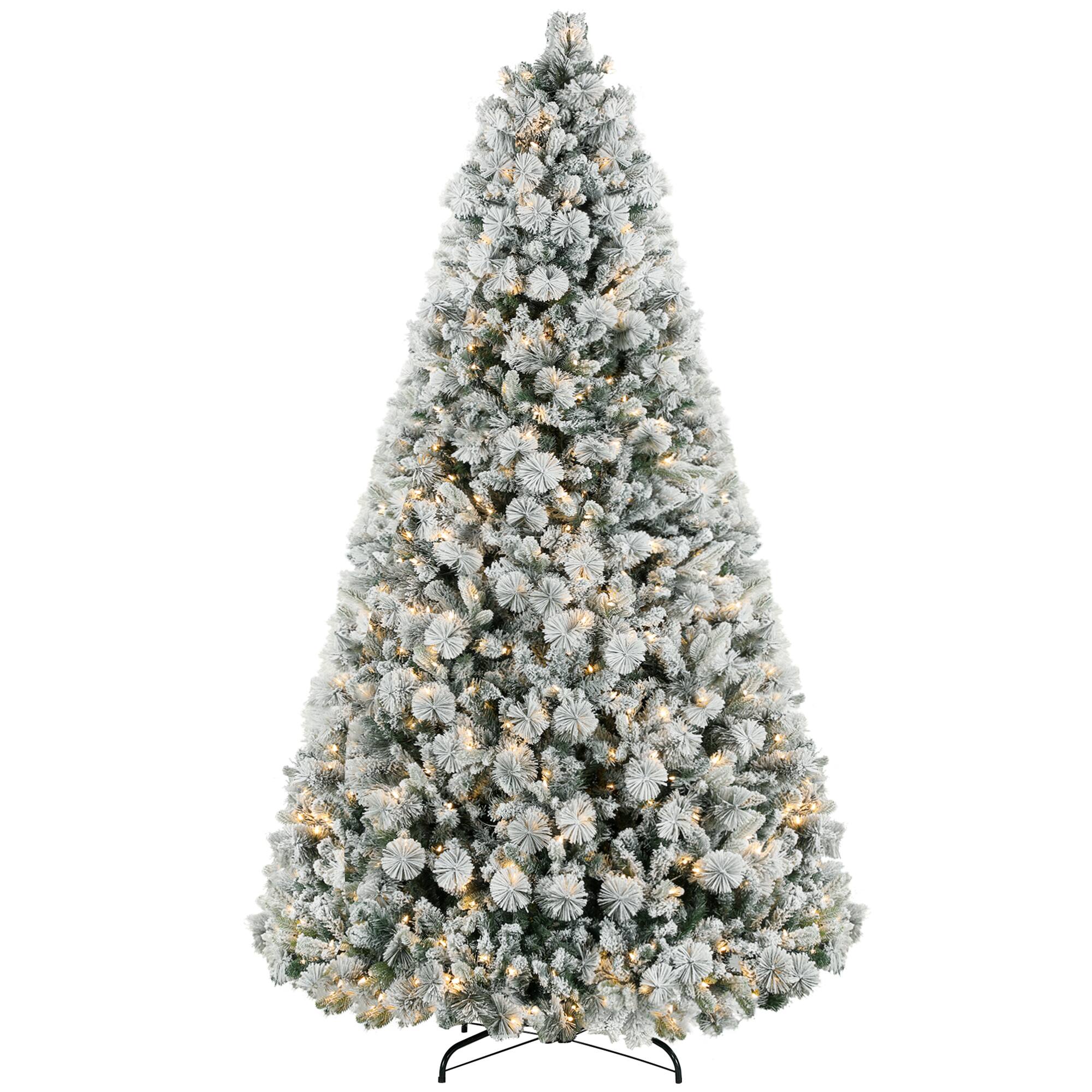 Alt View 2. Lirago - 9ft Artificial Christmas Tree 750 Clear Lights - Green.