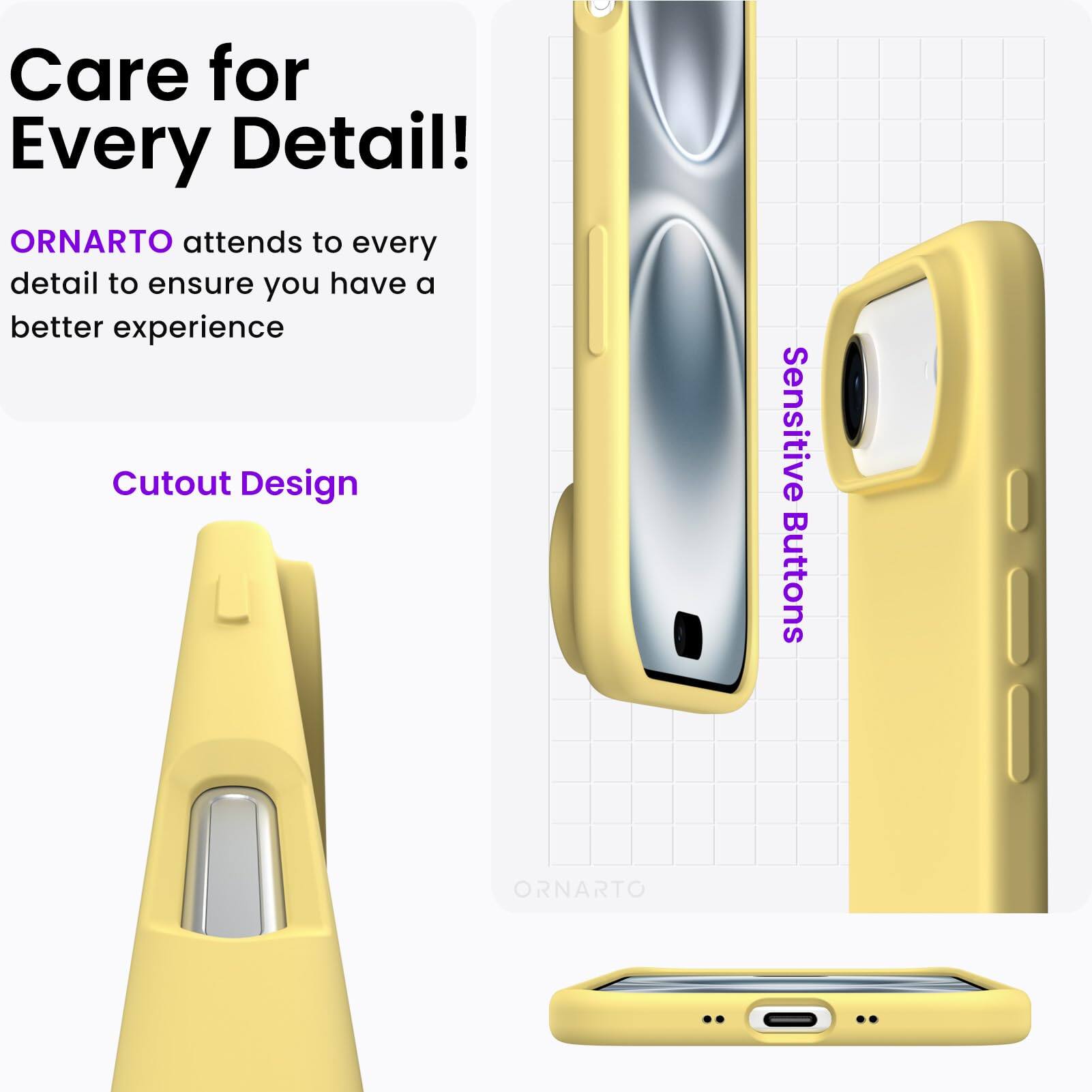 Care for Every Detail!

ORNARTO attends to every detail to ensure you have a better experience

Cutout Design

Sensitive Buttons