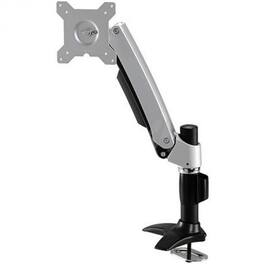 Amer Networks - Amer Mounts Articulating Single Monitor Arm for 15"-26" LCD/LED Flat Panel Screens - Supports up to 22lb monitors, +90/ - White