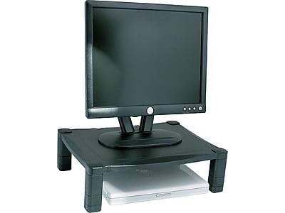 Alt View 1. KanTek - Adjustable Monitor Stand - Black.