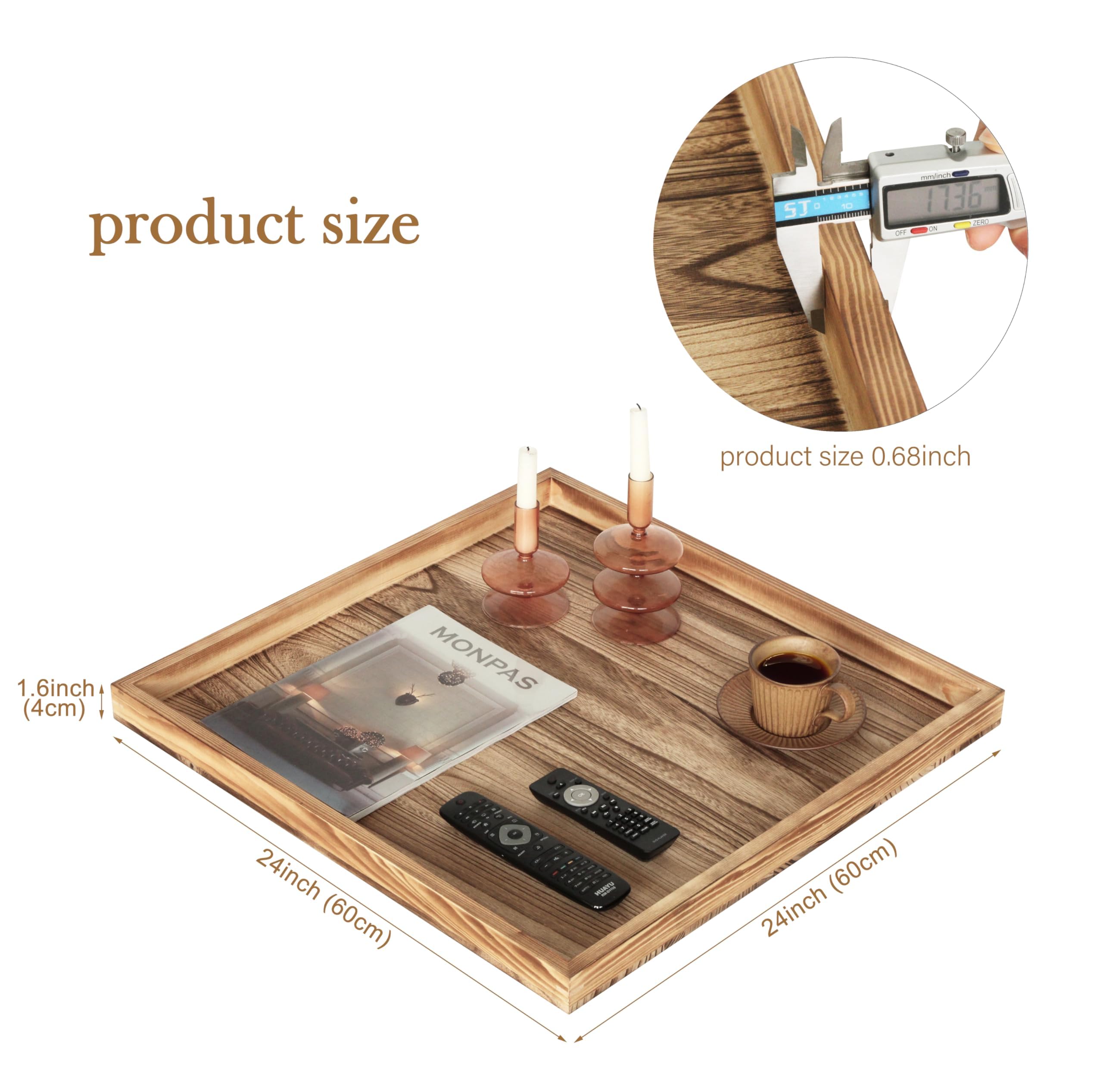 product size

- 0.68 inch
- 1.6 inch (4 cm)
- 24 inch (60 cm)