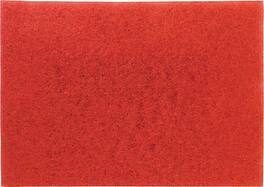 3M - 14" Buffing Floor Pad, Red, 10/Carton (510014X28)