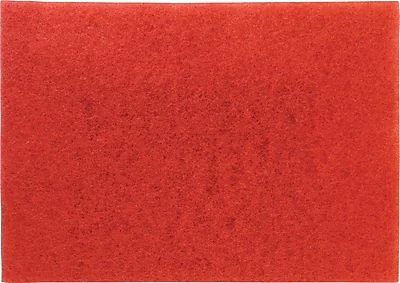 Front. 3M - 3M 14" Buffing Floor Pad, Red, 10/Carton (510014X28).