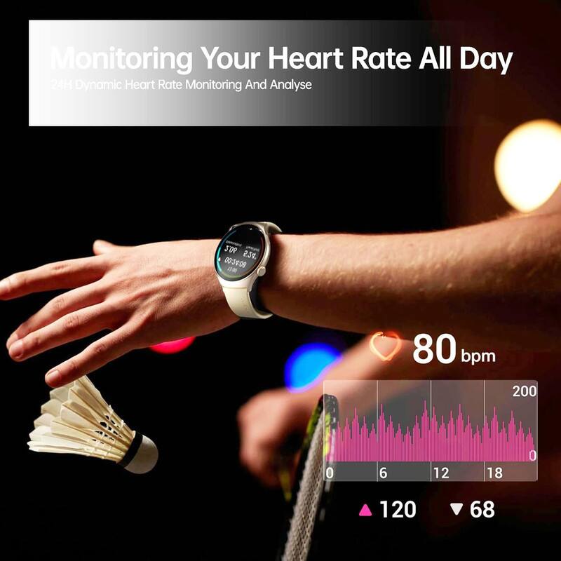Monitoring Your Heart Rate All Day  
24H Dynamic Heart Rate Monitoring And Analyse  

509 2.51. 0031:08 i00 80 bpm 200 0 6 12 18 0 120 68