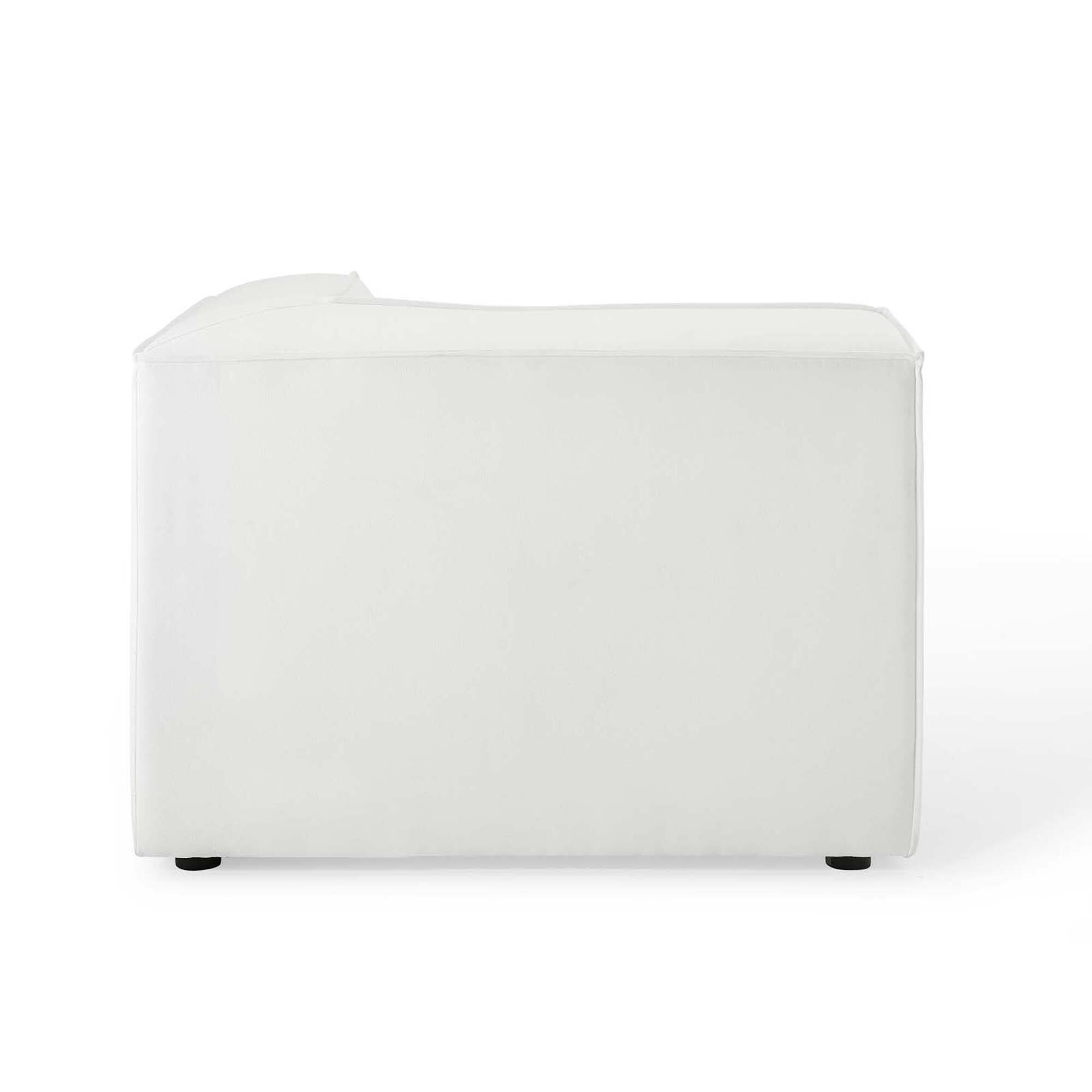 Alt View 4. Modway - Restore 6-Piece Sectional Sofa by Modway - White.