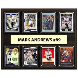C&I Collectibles - Mark Andrews Baltimore Ravens 12" x 15" Trading Card Plaque - Multicolor