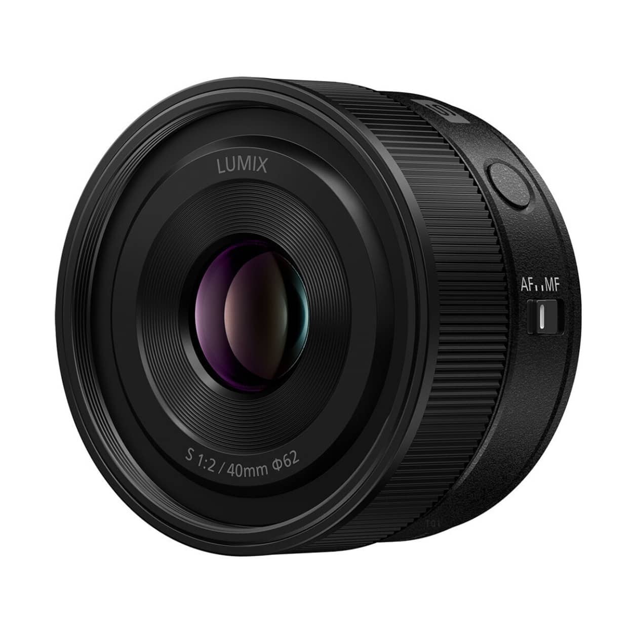 Panasonic LUMIX S 40mm f/2 Compact Prime L Mount Lens (Black
