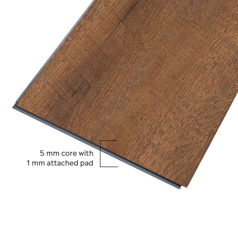 5 mm core with 1 mm attached pad