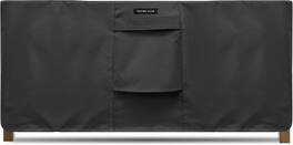 KHOMO GEAR - Square Table Cover - Waterproof, Heavy-Duty Outdoor Furniture Cover Fits Patio Coffee - 28x17x22 - Black