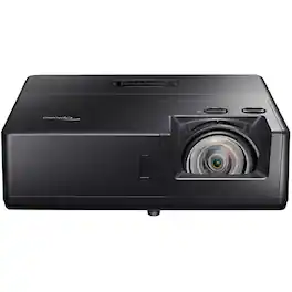 Optoma - ZU607TST WUXGA High Brightness Short-Throw Laser DLP Projector - Black