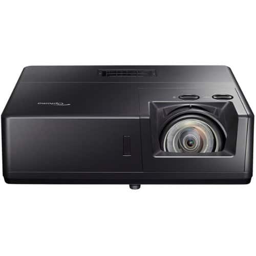 Optoma - ZU607TST WUXGA High Brightness Short-Throw Laser DLP Projector - Black