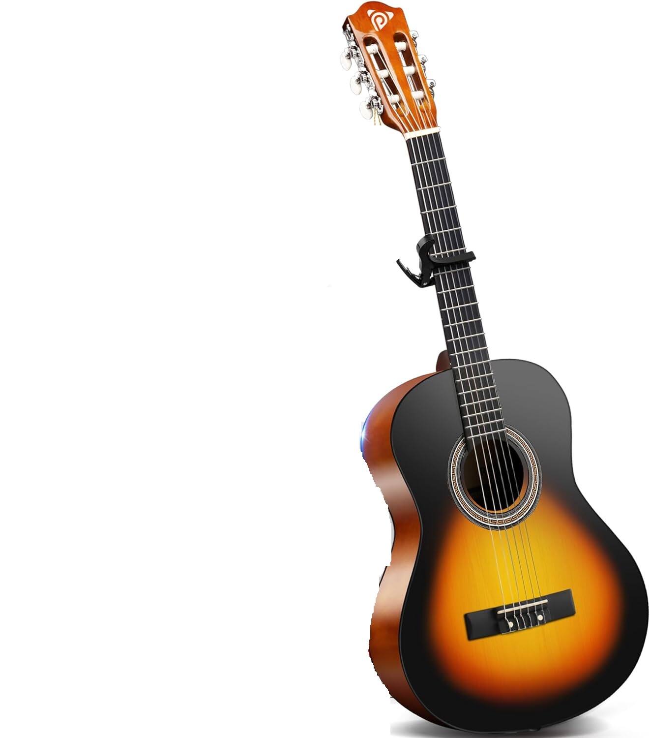 PYLE - 6 String HOME_APPLIANCES, Right, Western - Brown