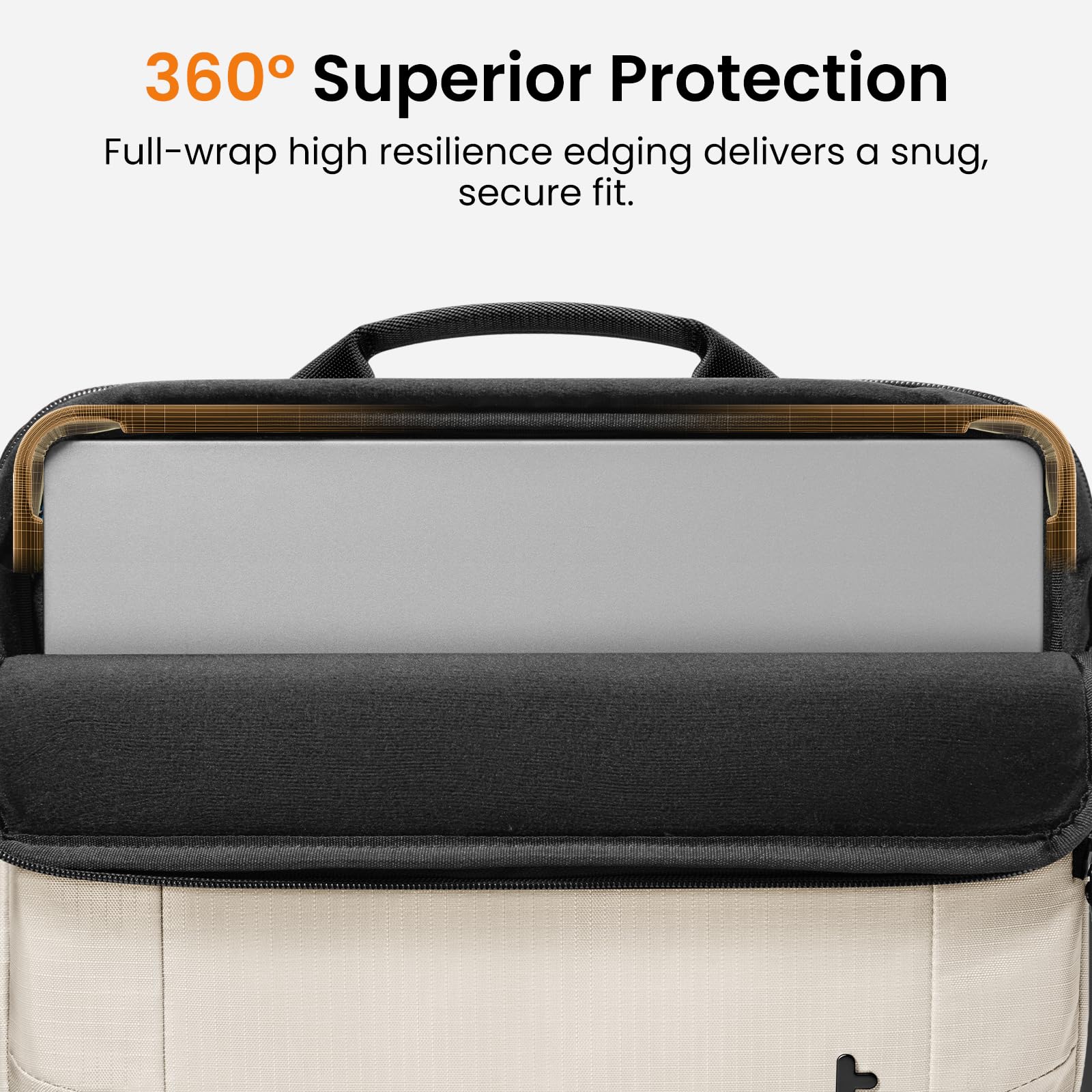 360° Superior Protection  
Full-wrap high resilience edging delivers a snug, secure fit.