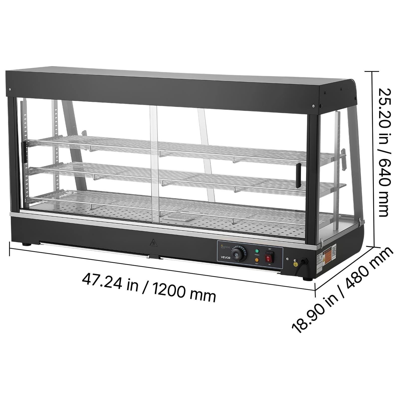25.20 in / 640 mm  
47.24 in / 1200 mm  
18.90 in / 480 mm