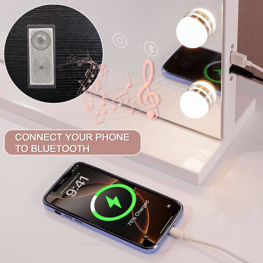 9:41 CONNECT YOUR PHONE TO BLUETOOTH

9 I September Rpuls 9:41 Charged 75%