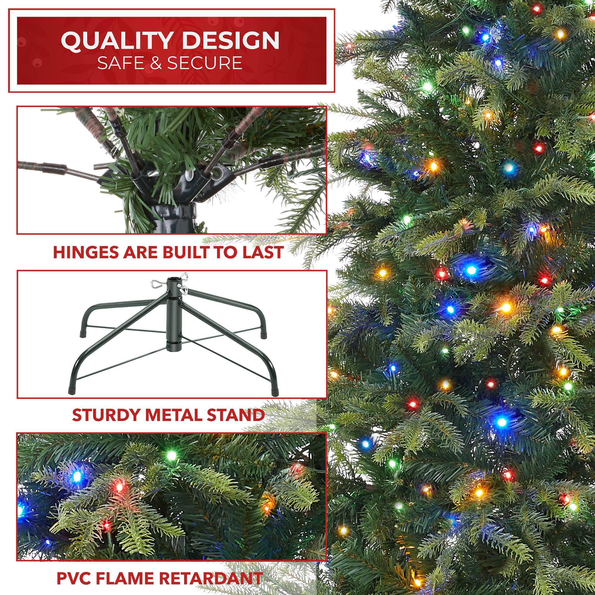 QUALITY DESIGN  
SAFE & SECURE  

HINGES ARE BUILT TO LAST  

STURDY METAL STAND  

PVC FLAME RETARDANT