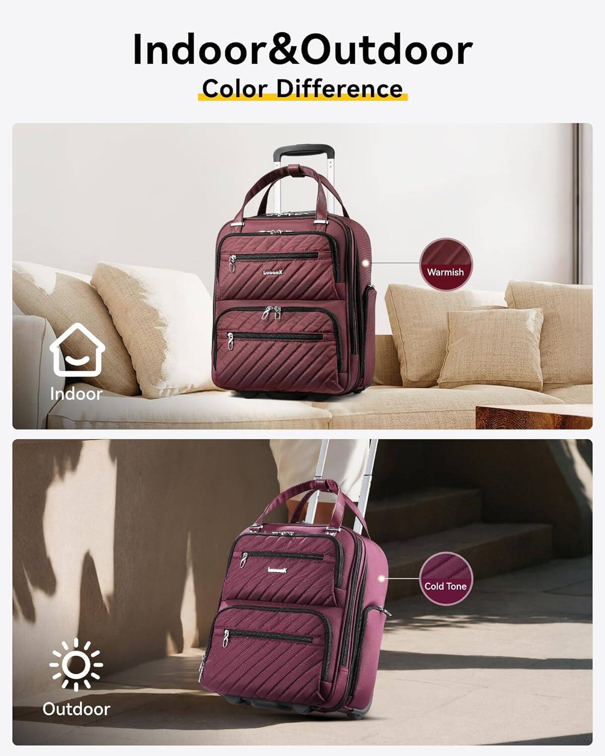 Indoor & Outdoor Color Difference

LODGG Warmish Indoor Cold Tone Outdoor