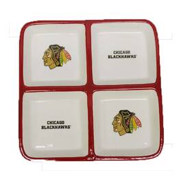 The Memory Company - Chicago Blackhawks Square Tray - Multicolor