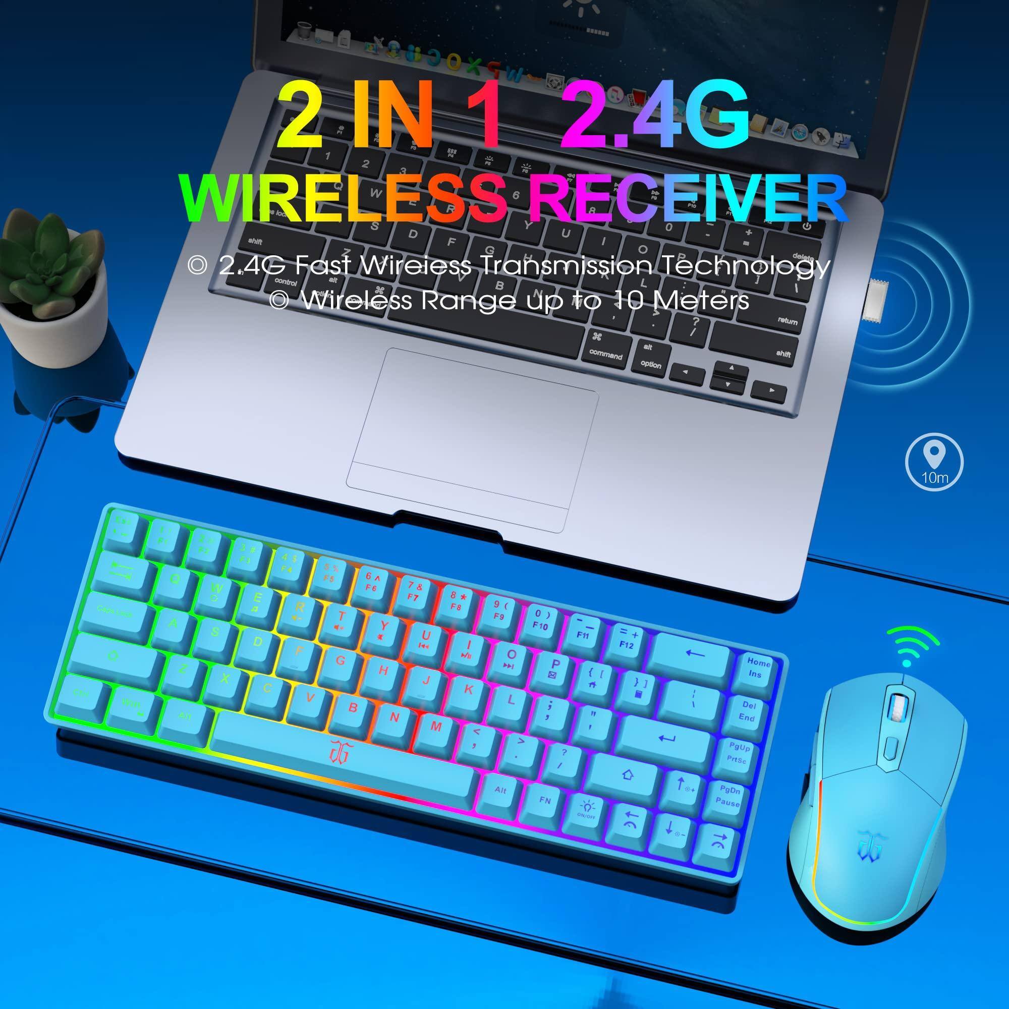 2 IN 1 2.4G WIRELESS RECEIVER

- 2.4G Fast Wireless Transmission Technology
- Wireless Range up to 10 Meters