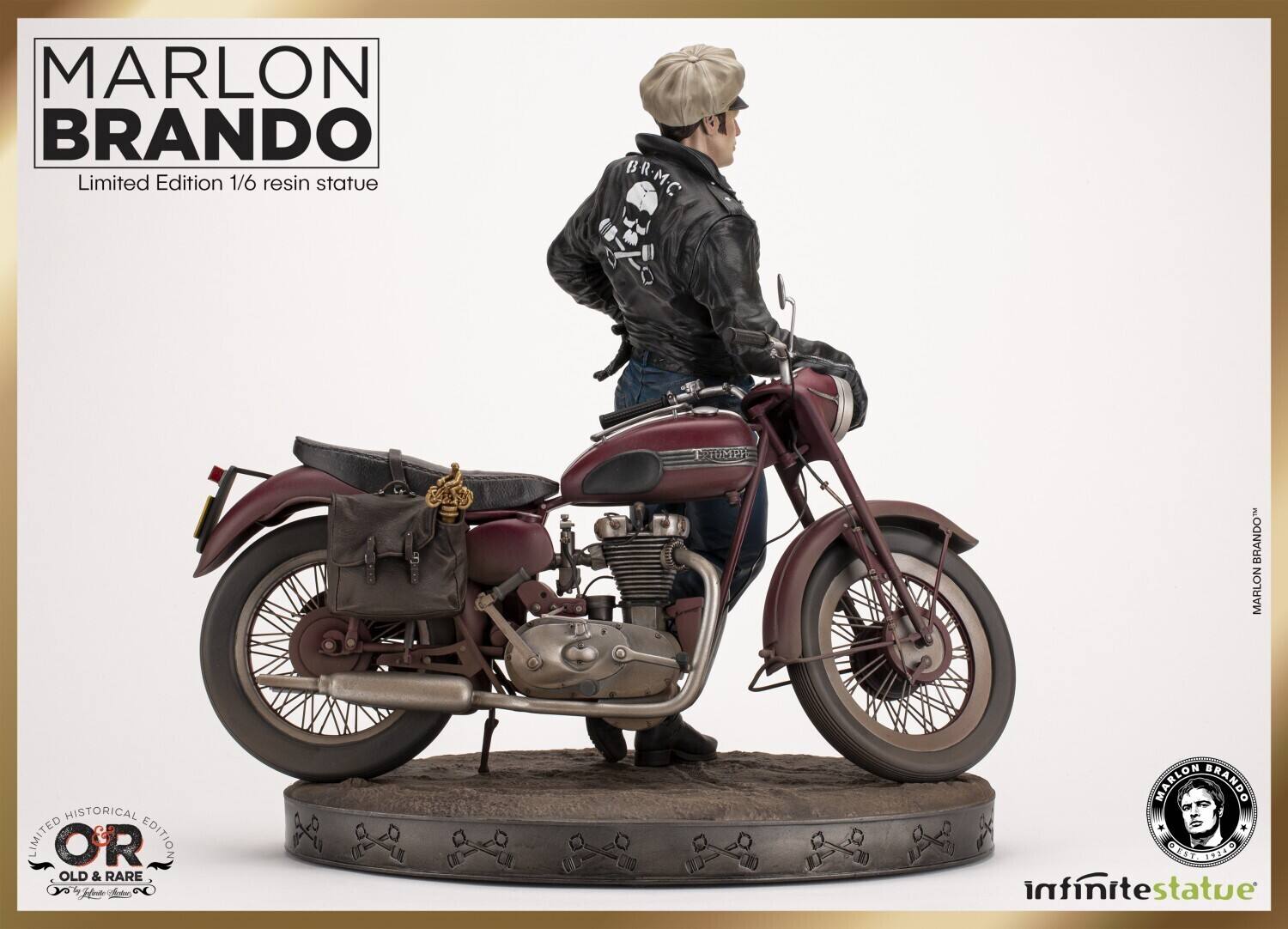 MARLON BRANDO  
Limited Edition 1/6 resin statue  

LIMITED HISTORICAL EDITION  
OLD & RARE  
by Infinite Statue  

infinite statue  

MARLON BRANDO