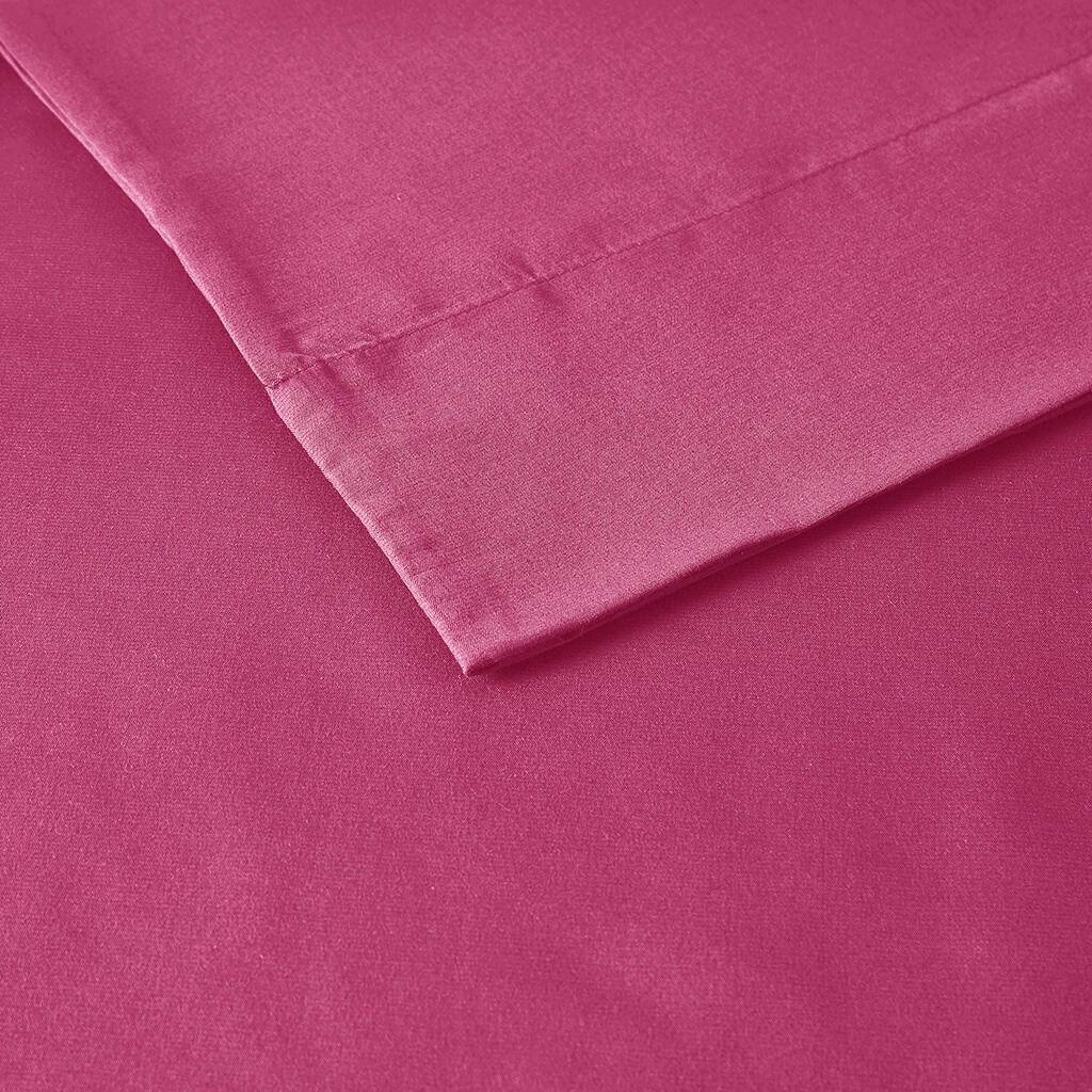 Alt View 5. Gracie Mills - Gracie Mills Ruby All-Season Microfiber Soft Touch Sheet Set - Pink.
