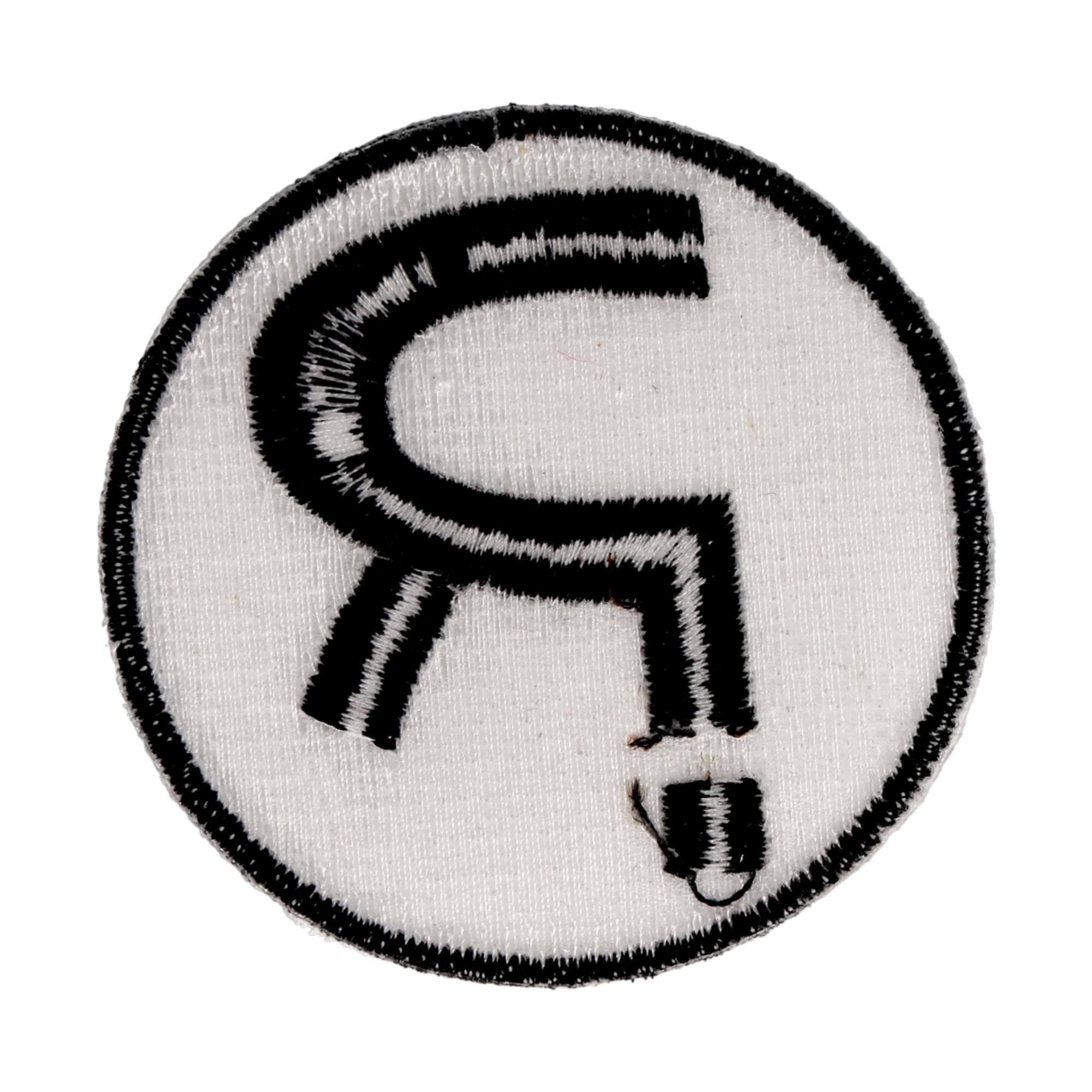 Alt View 10. Dark Horse Comics - Umbrella Academy 2.5" Fabric Patch: Rumor's Emblem - White.