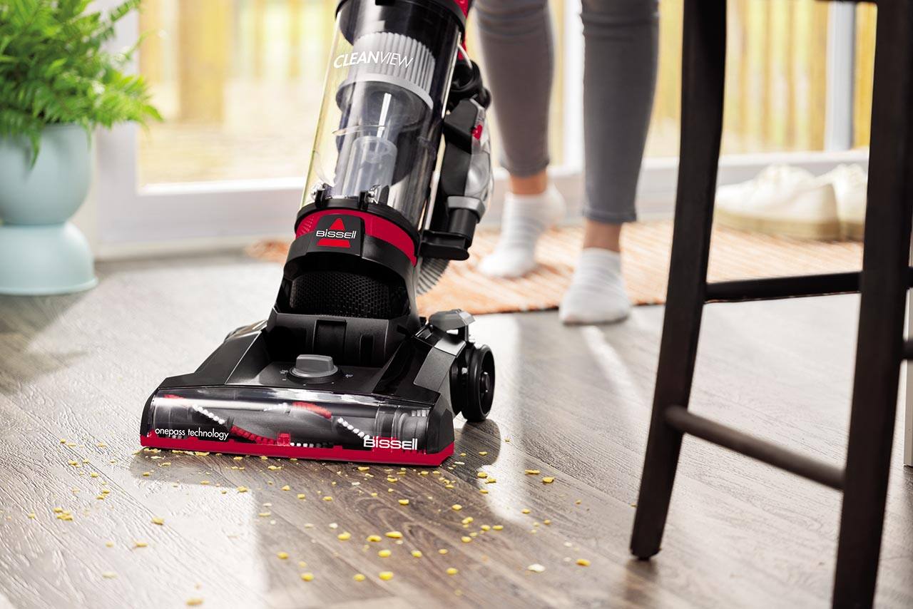 CLEANVIEW BISSELL one pass technology BISSELL