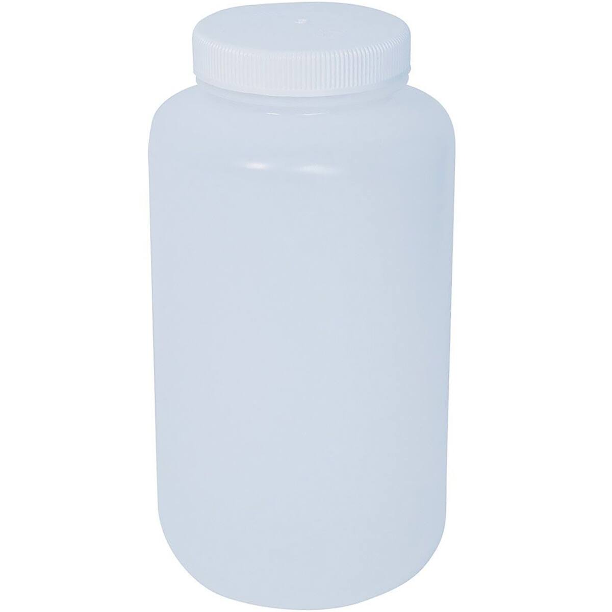 Nalgene - HDPE Wide Mouth Round Bottle - 1 Gallon - White