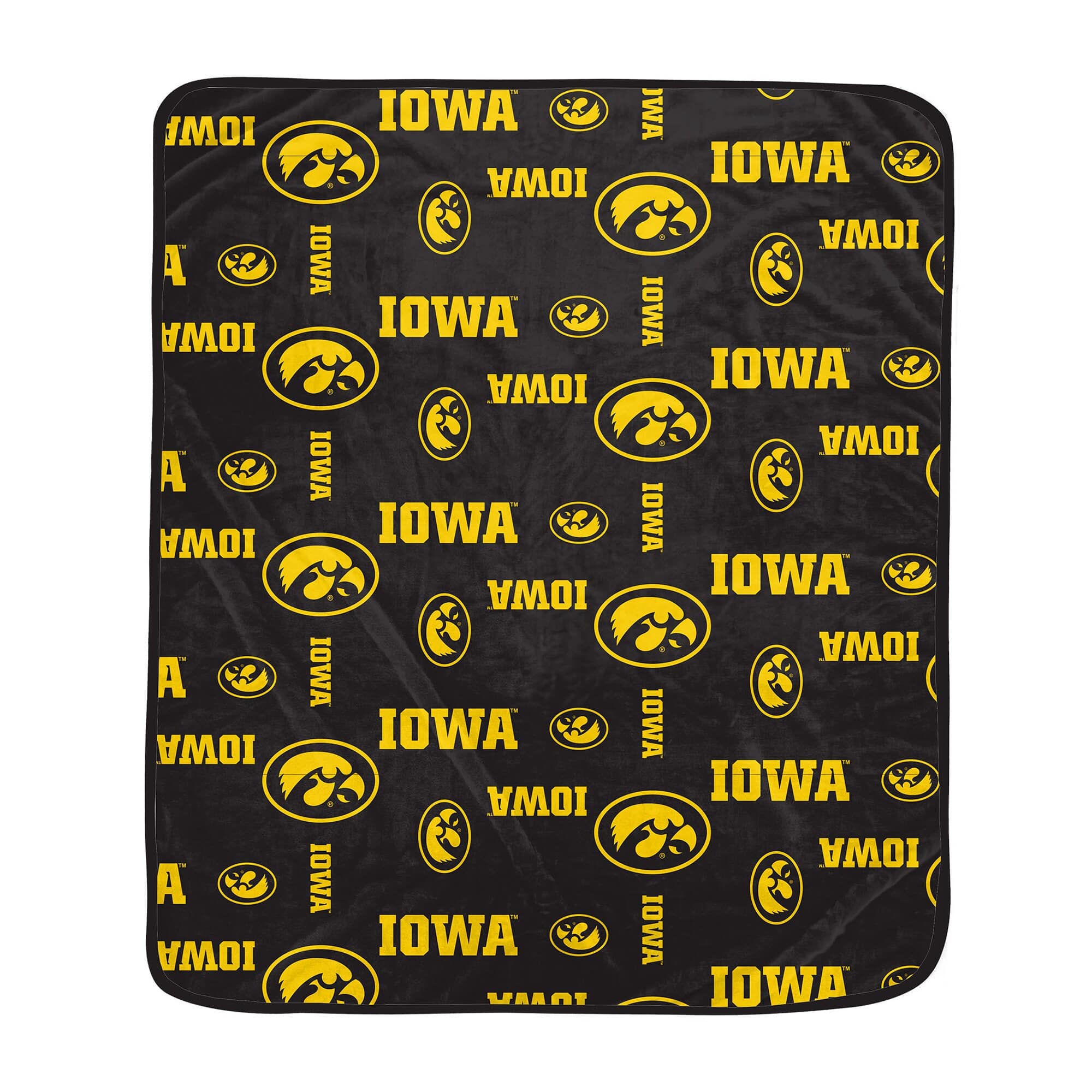 "Pegasus - Iowa Hawkeyes 60"" x 70"" Homefield Flipped Wordmark Ultra Soft Blanket - Multicolor" price history on PriceWatchPro