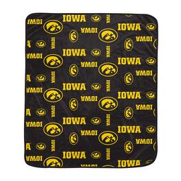 Pegasus - Iowa Hawkeyes 60" x 70" Homefield Flipped Wordmark Ultra Soft Blanket - Multicolor