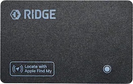 The Ridge Wallet - Ridge - Tracker Card - Black