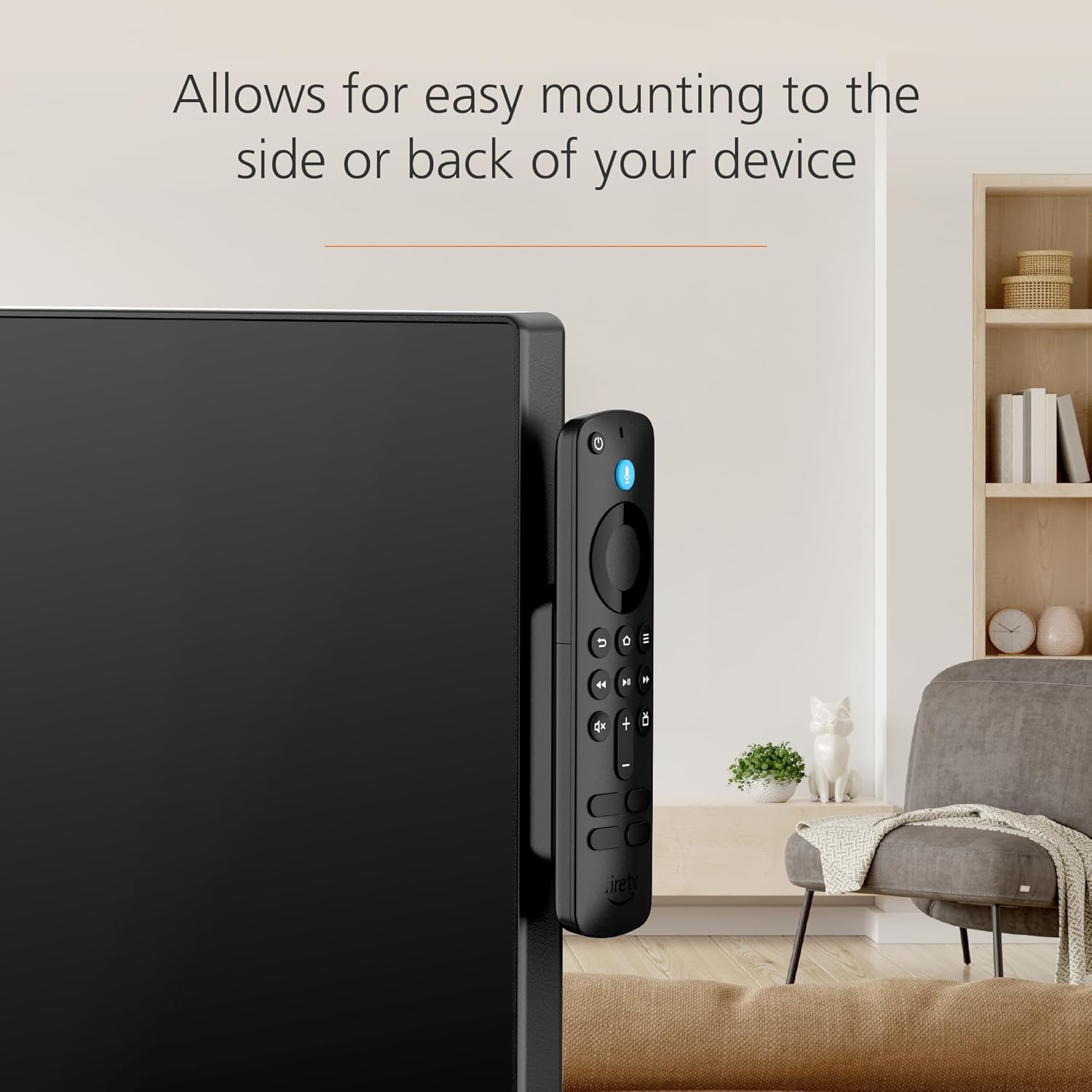 Allows for easy mounting to the side or back of your device