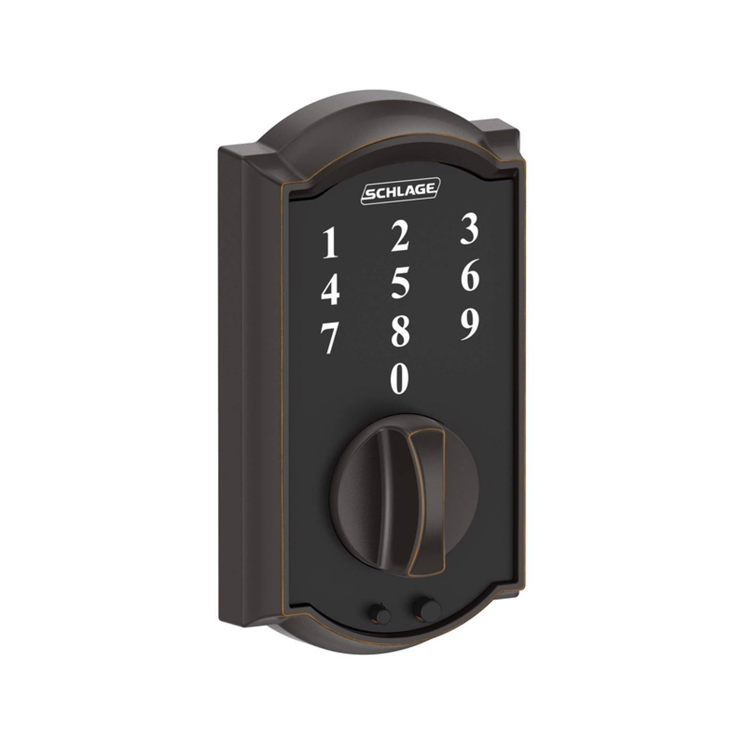 SCHLAGE  
1 2 3  
4 5 6  
7 8 9  
0
