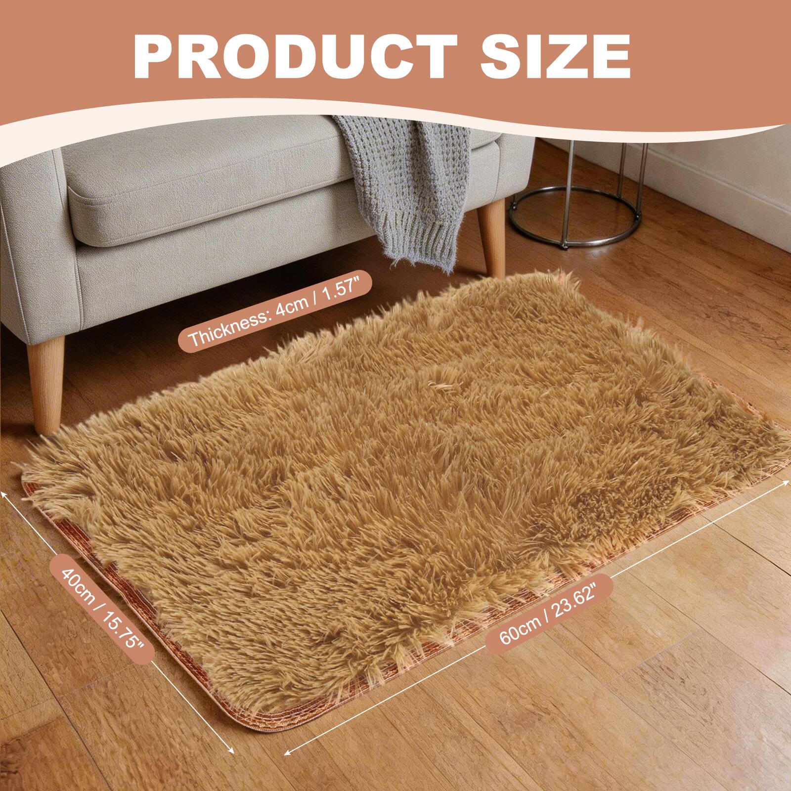PRODUCT SIZE

Thickness: 4cm / 1.57"

40cm / 15.75" x 60cm / 23.62"