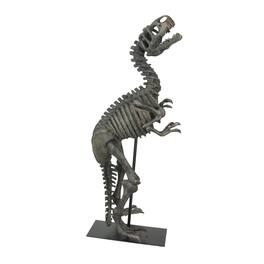 Contrast Inc. - Resin Tyrannosaurus Rex Fossil Bones Home Decor Dinosaur Skeleton Sculpture Art 21.75 Inches High - Brown