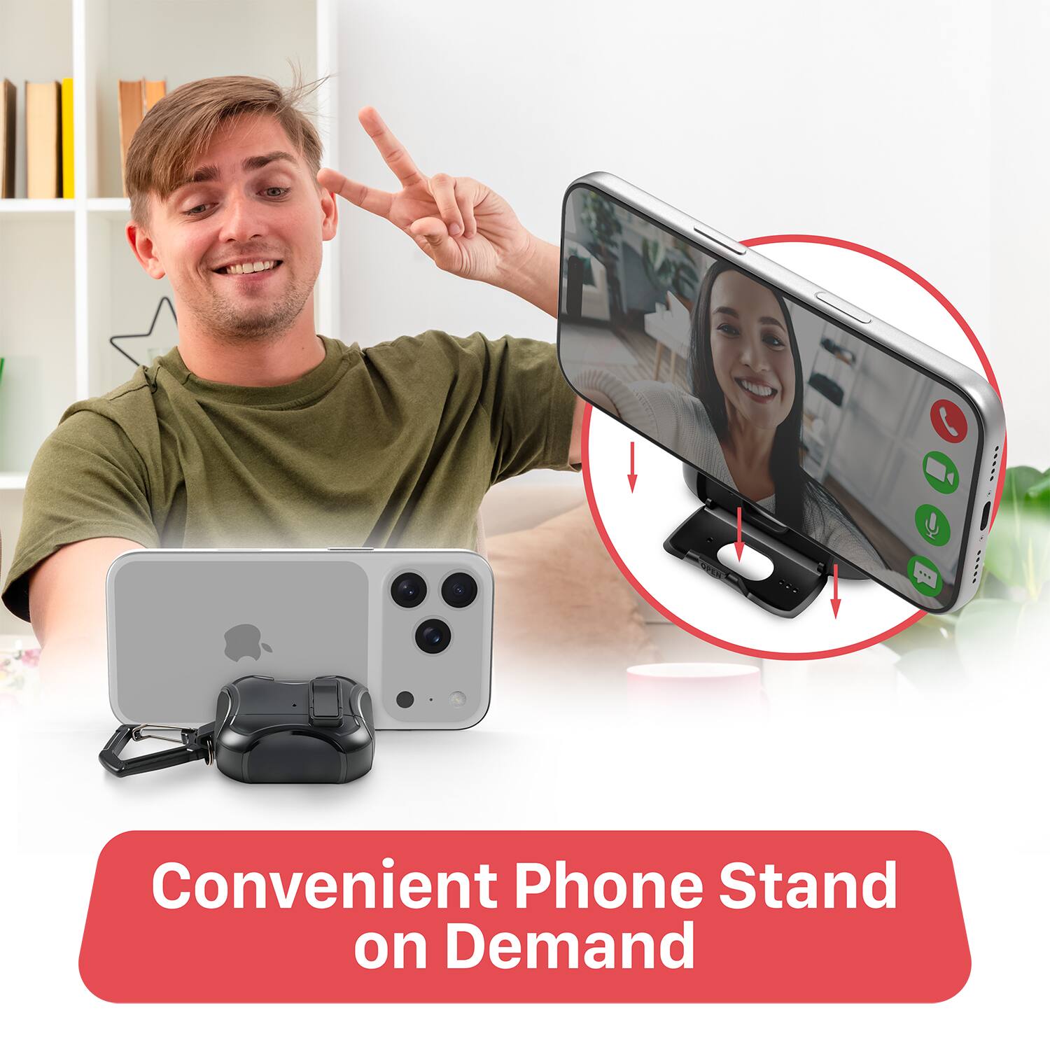 Convenient Phone Stand on Demand