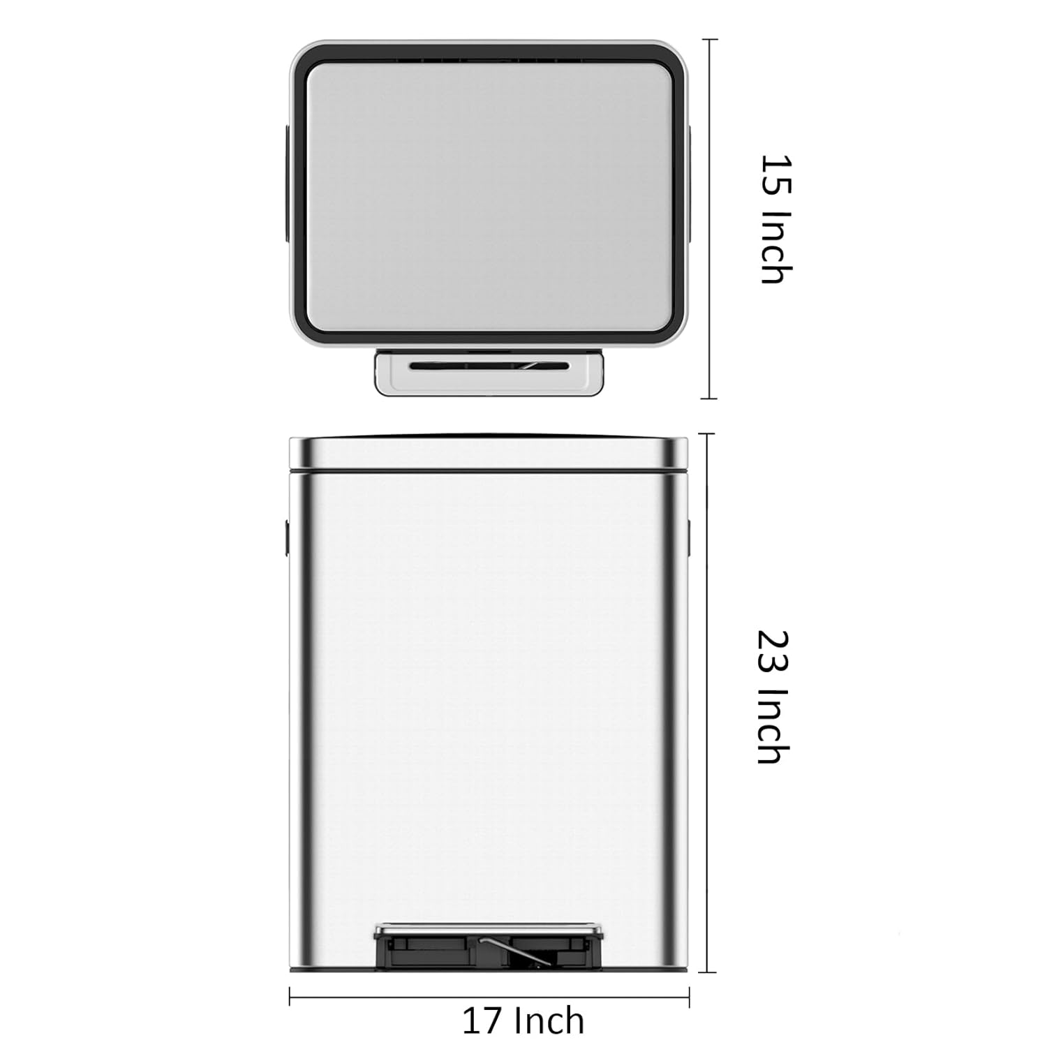 15 Inch  
23 Inch  
17 Inch