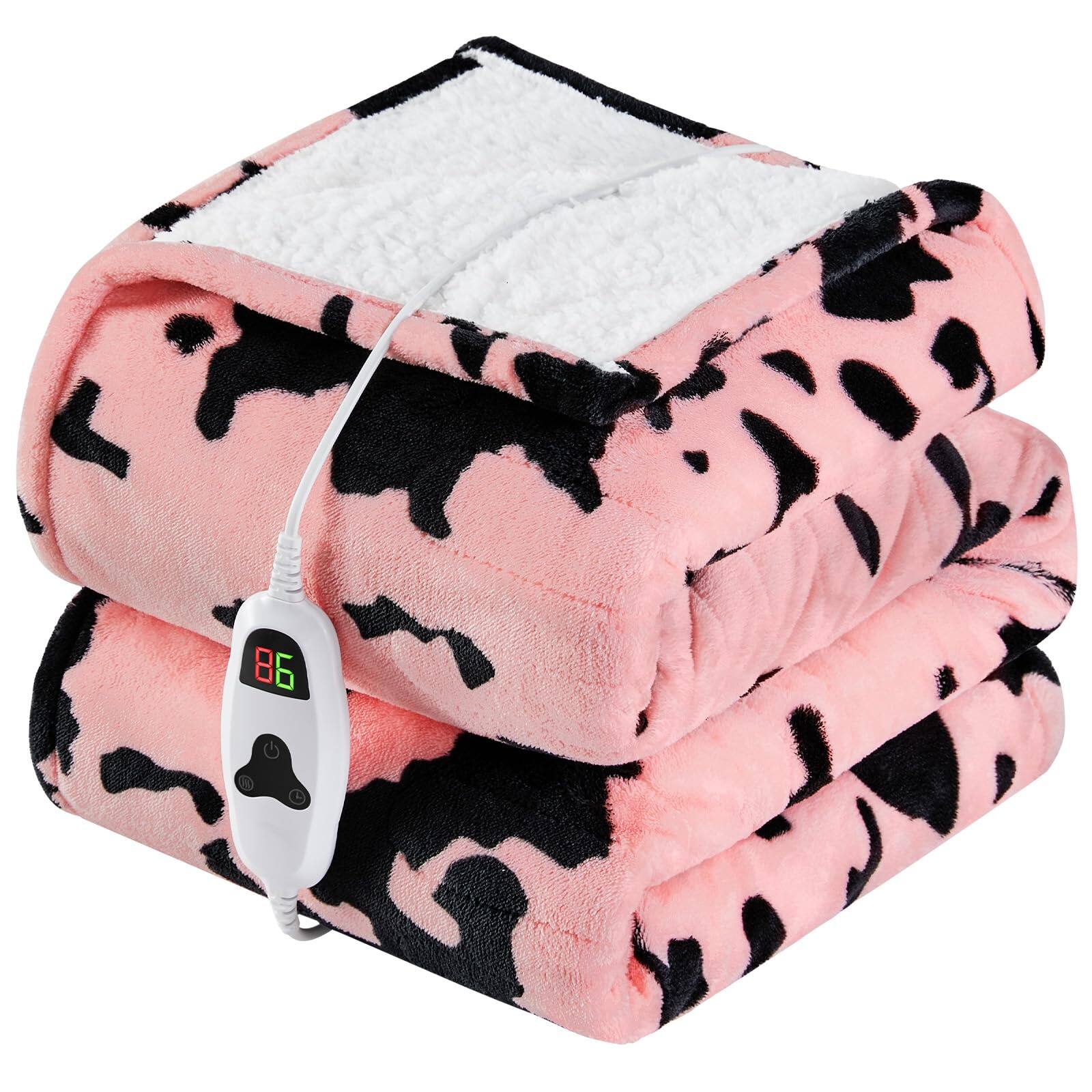 Light Pink Highland Cow 50"x60"