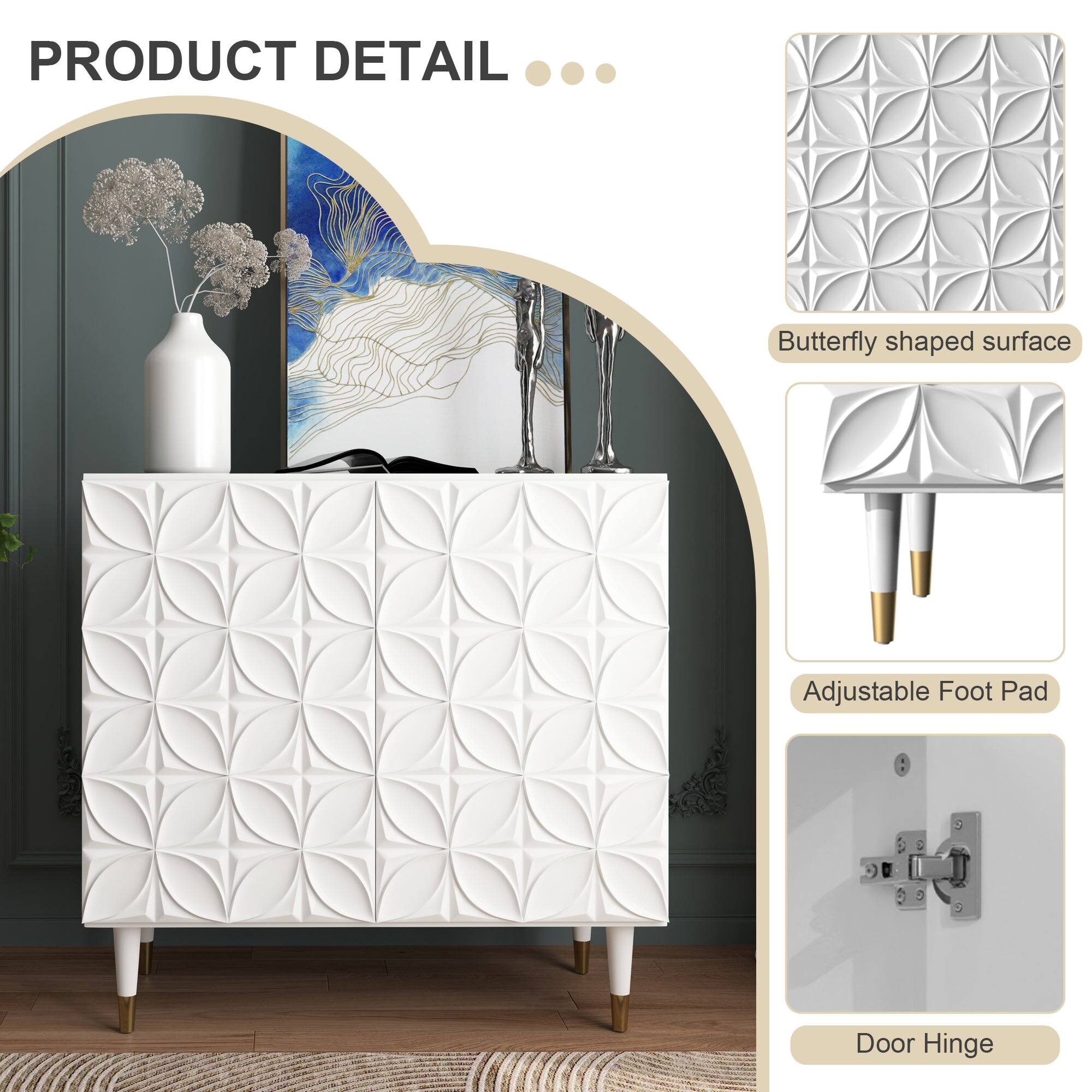 PRODUCT DETAIL

Butterfly shaped surface
Adjustable Foot Pad
Door Hinge