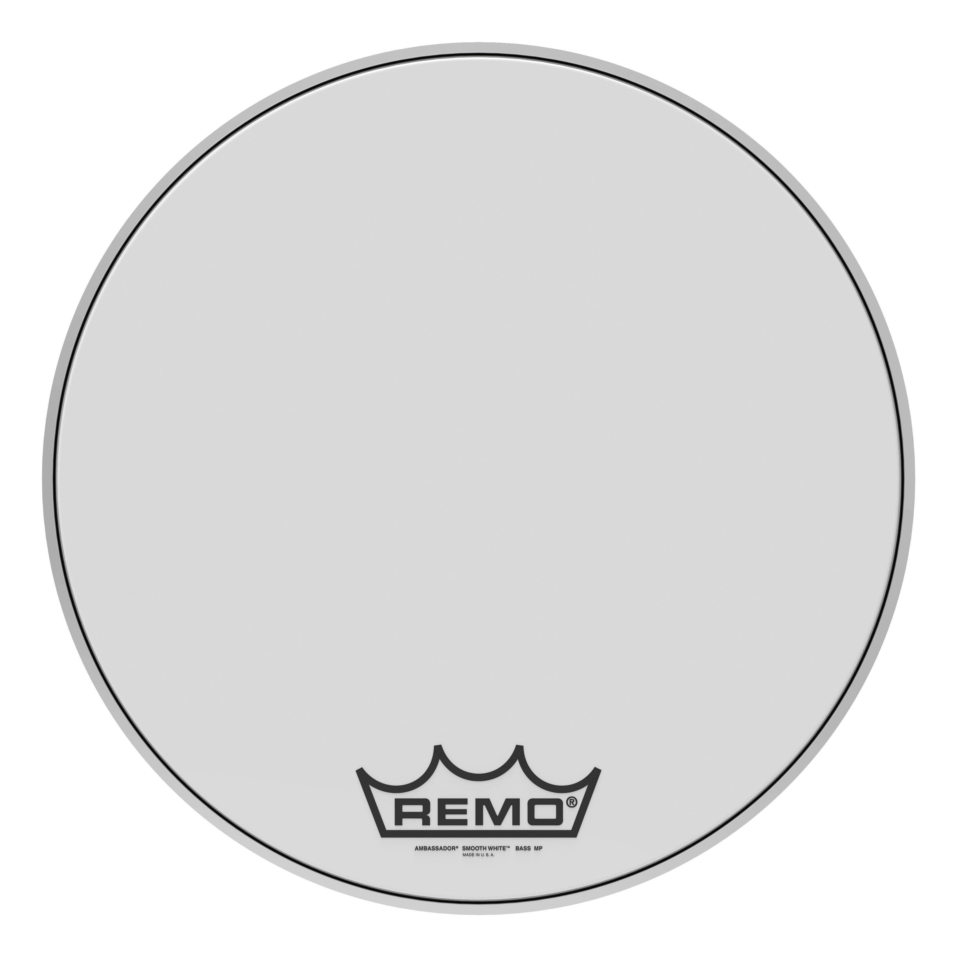 Remo - Bass, Ambassador, Smooth White, 20 Diameter, Mp price history on PriceWatchPro